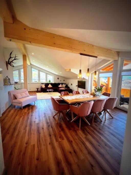 23 Neu Erbaute Ferienwohnung Mit Schloss- Und Panoramablick Halblech Eksteriør billede
